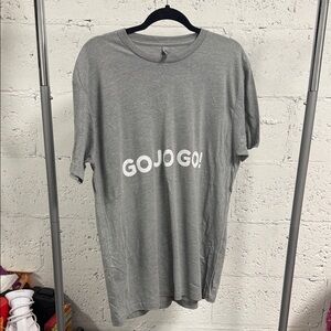 Gray Graphic T-Shirt “GO JO GO” Super Soft Tee - BRAND NEW - NWT